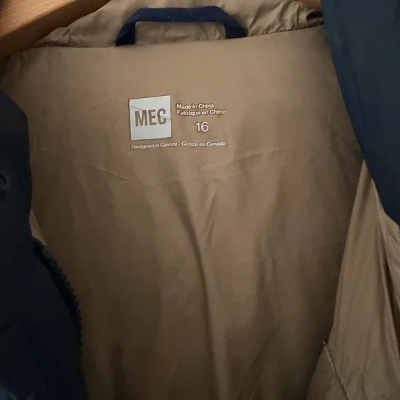 MEC Besnow long jacket Girl 16, adult size S - Picture 3 of 4
